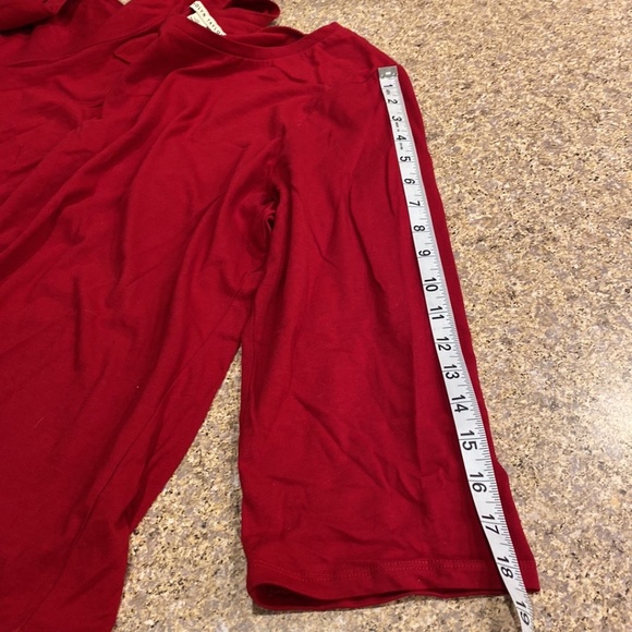 Carolyn Taylor Red Top Cute Tie XL - Picture 10 of 15